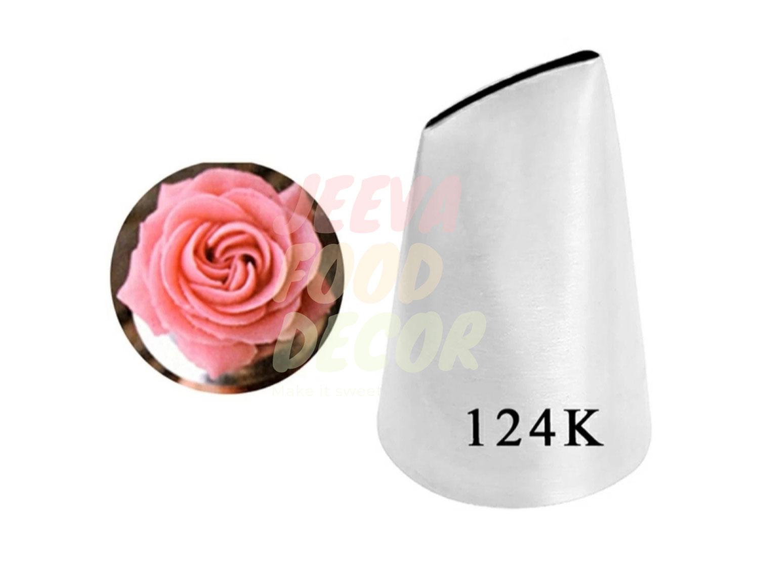 Noor 124K Petal Piping Nozzles Stainless Steel