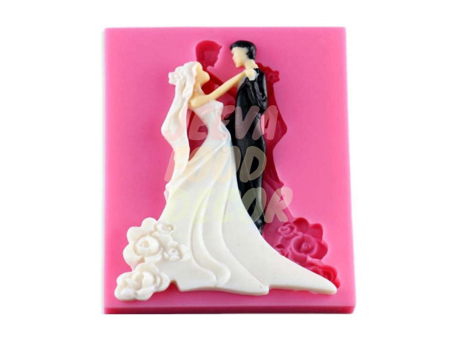 Silicone Couple  Foundant / Chocolate Mould