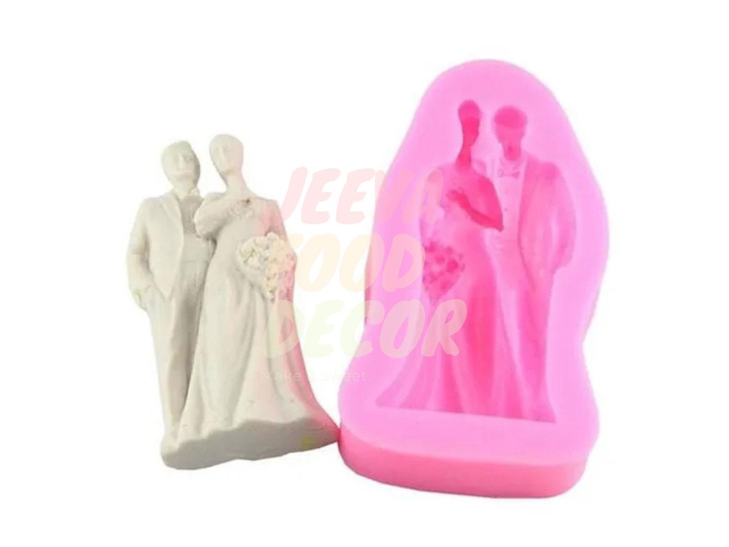 Silicone Couple Fondant / Chocolate Mould