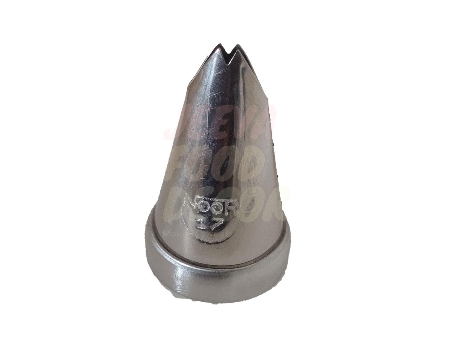 No.17 Small Leaf Piping Nozzle - Stainless Steel