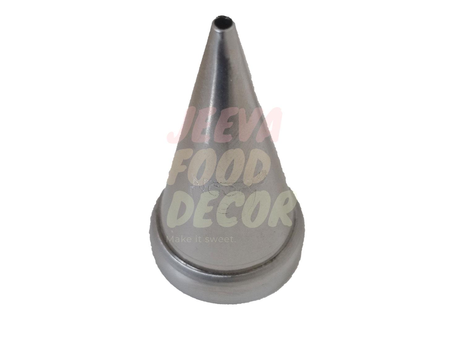 Noor 2 (Writer Medium) Shape Piping Nozzle - Stainless Steel