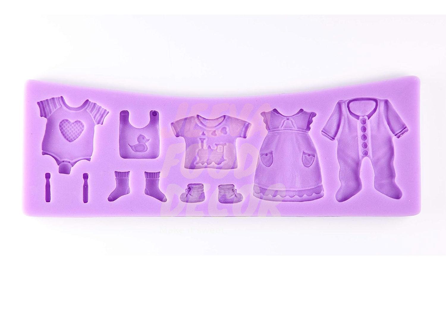 Silicone Baby Shower Fondant / Chocolate Mould