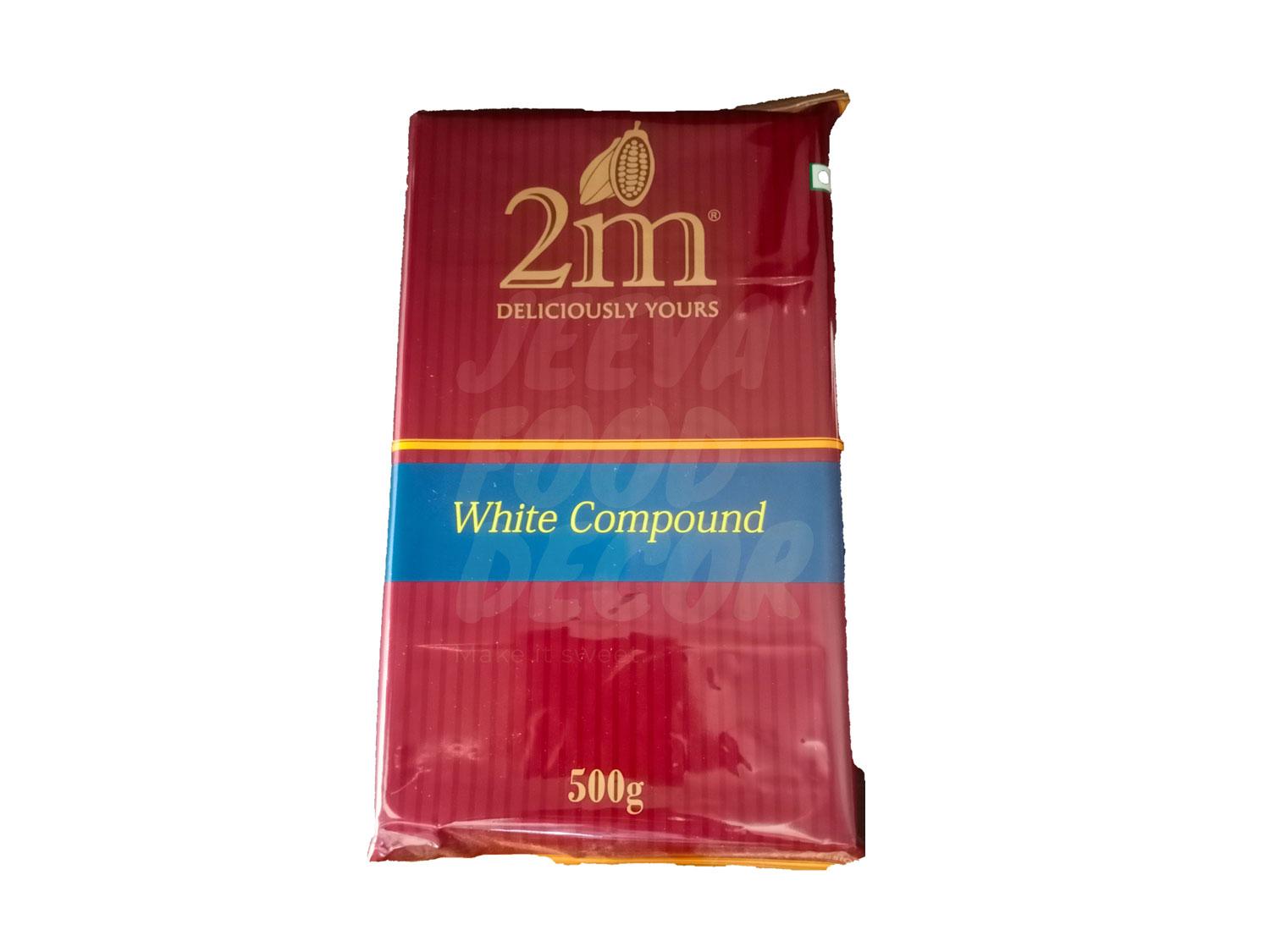 2m White Chocolate compound 500g