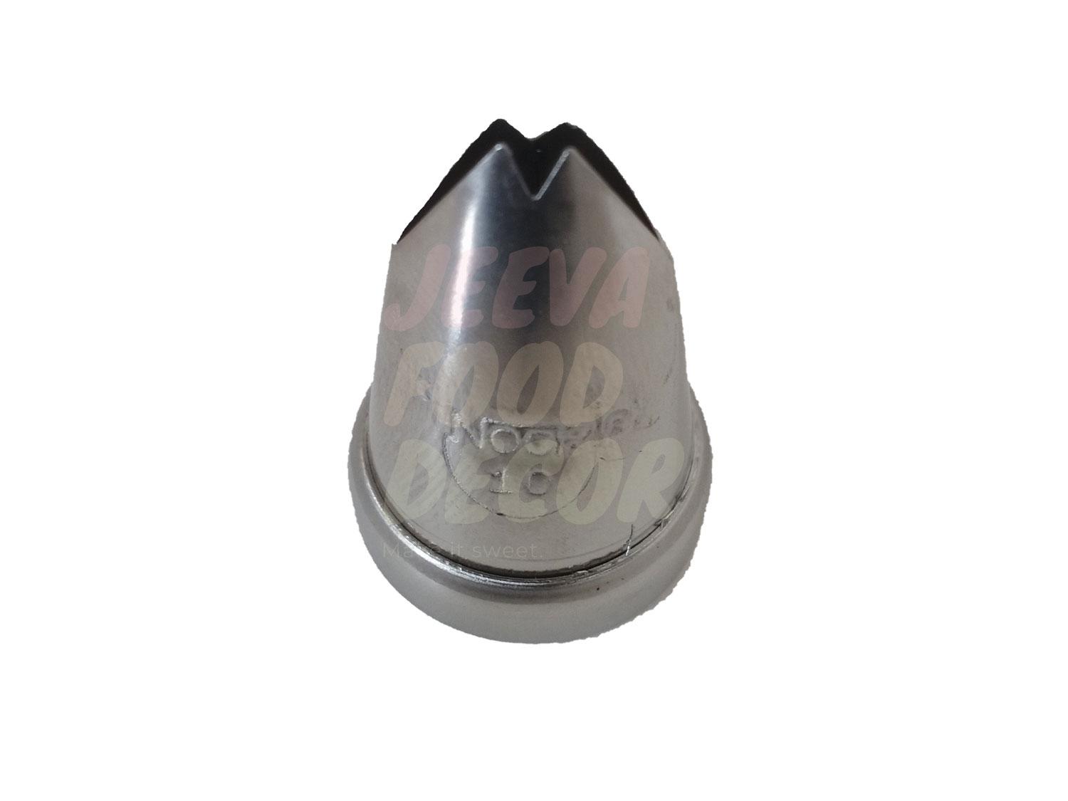 No.10 Large Leaf Piping Nozzles Stainless Steel