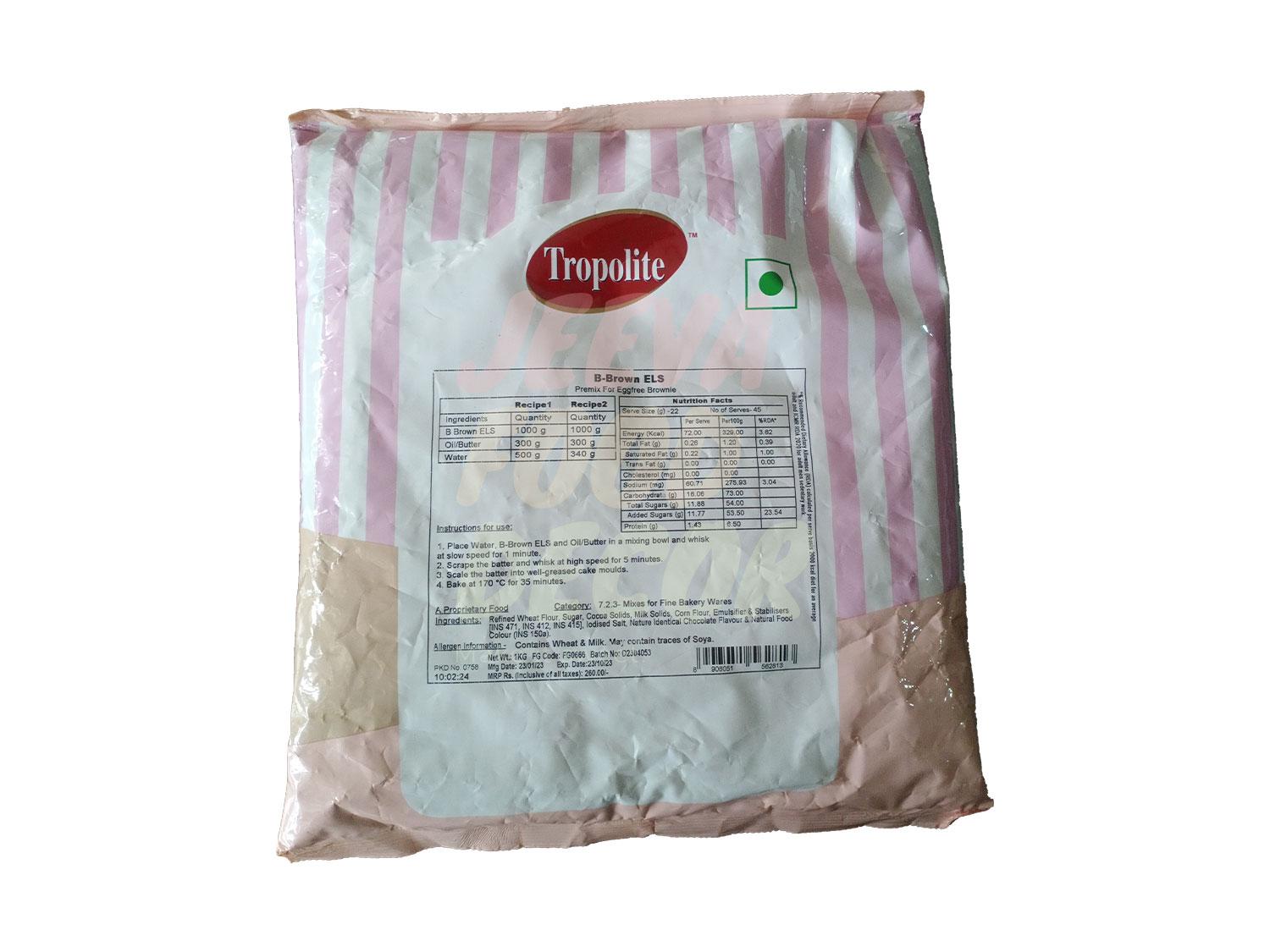 Tropolite Brownie Premix - 1KG